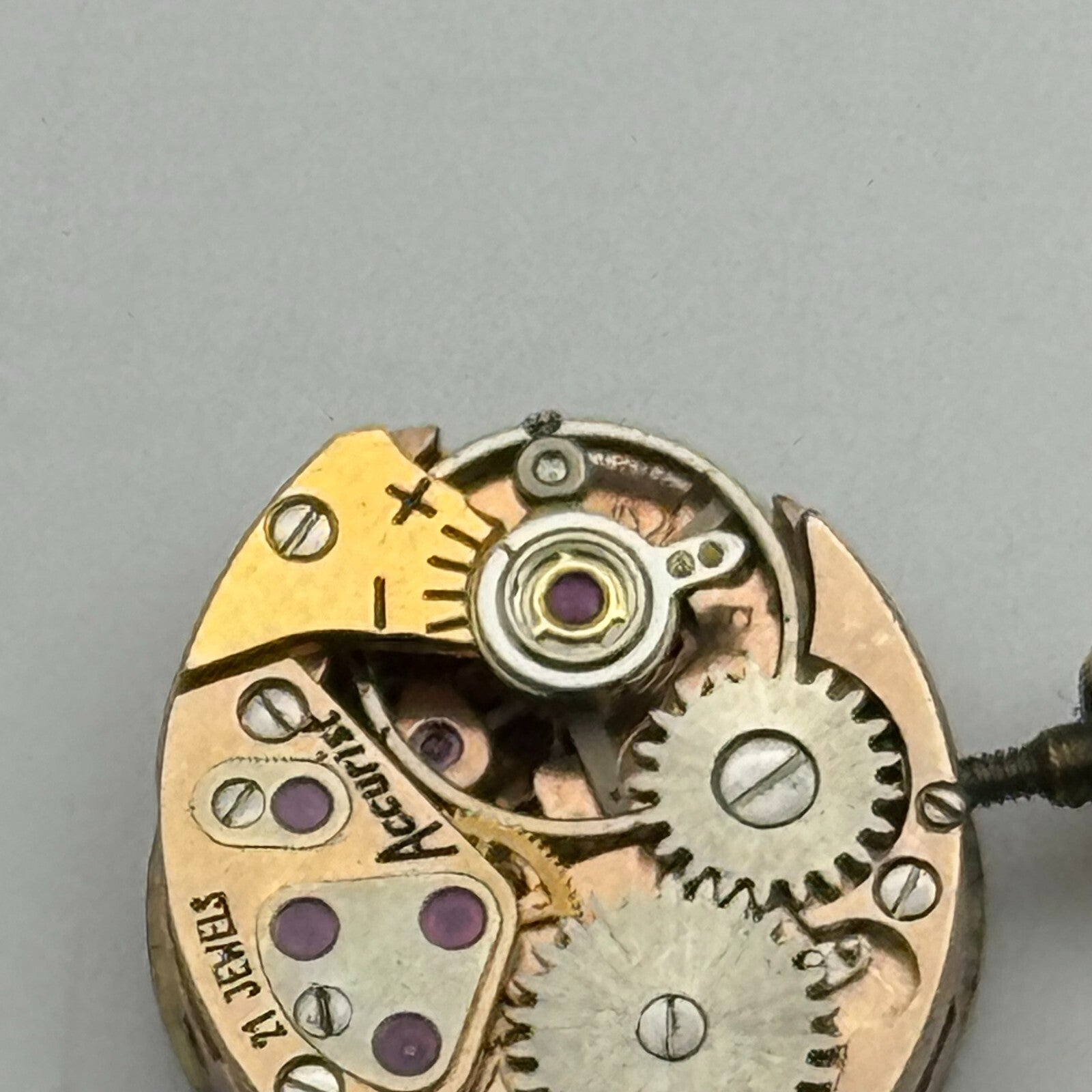 13mm Ladies Accurist ETA 2487 Manual Wind 21 Jewels Swiss Watch Movement PARTS