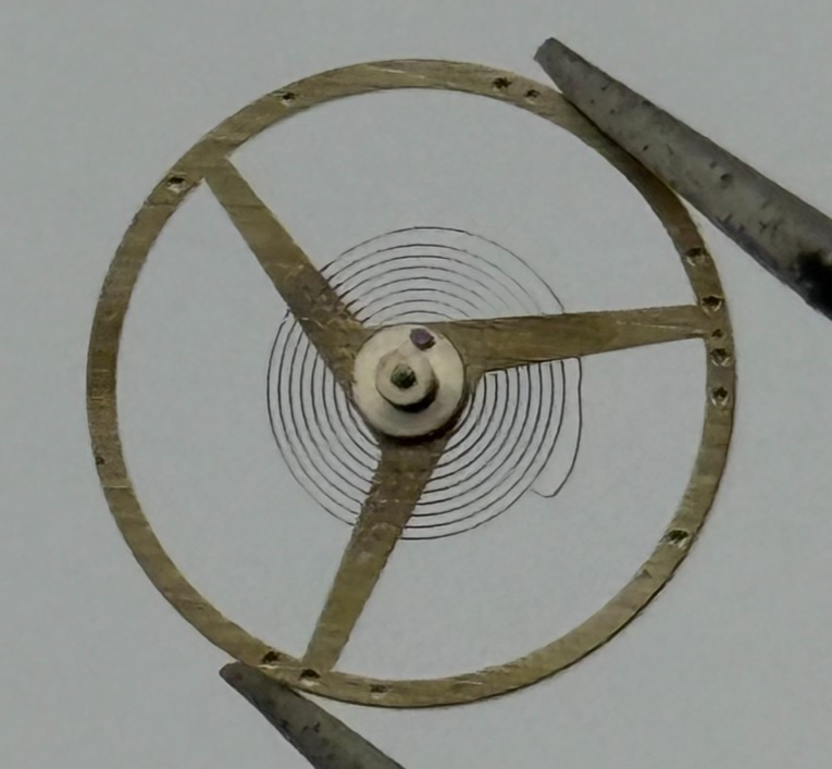 ETA 2751 2771 Balance Complete Ord. + Inca Renata 1835 M Watch Movement Parts