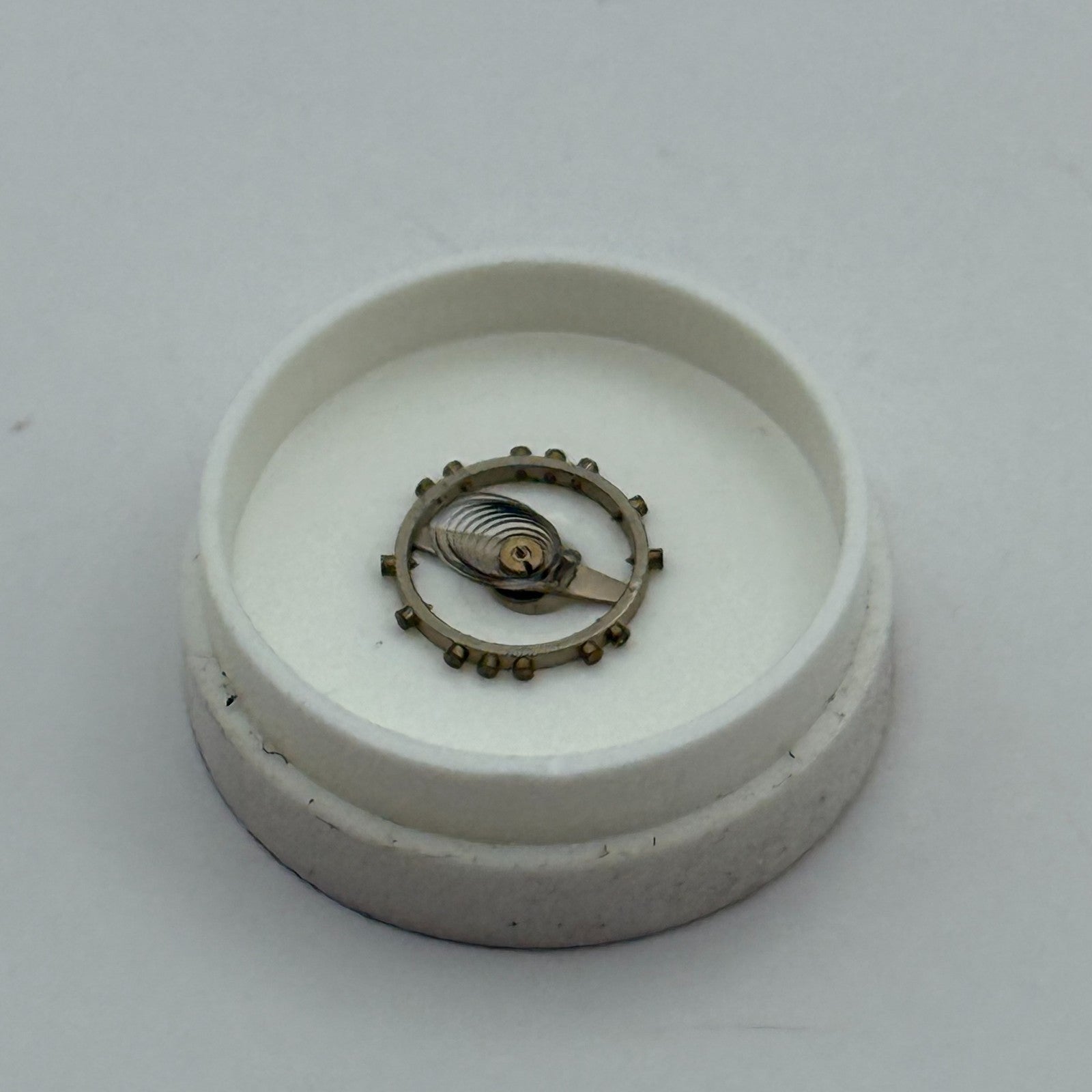 ETA 2410 Balance Wheel Complete And Spring 6 3/4''' 1059 M Watch Movement Parts 