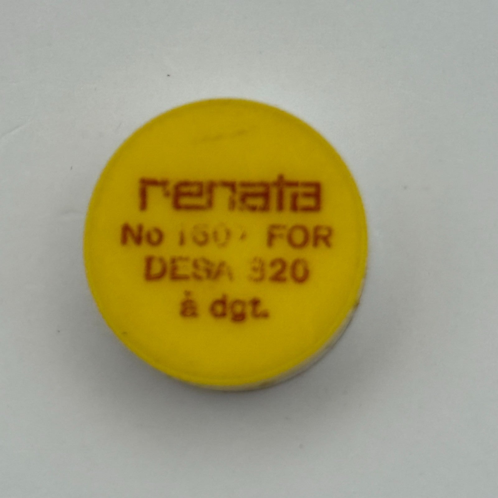 Desa 320 Balance Wheel Complete And Spring  1602 Watch Movement Parts 