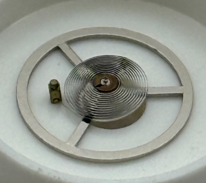 BFG Balance Wheel Complete And Spring PL 1691 Watch Movement Parts NOS