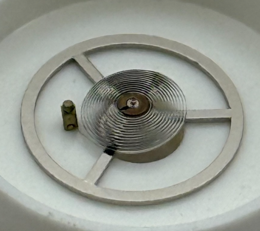 BFG Balance Wheel Complete And Spring PL 1691 Watch Movement Parts NOS
