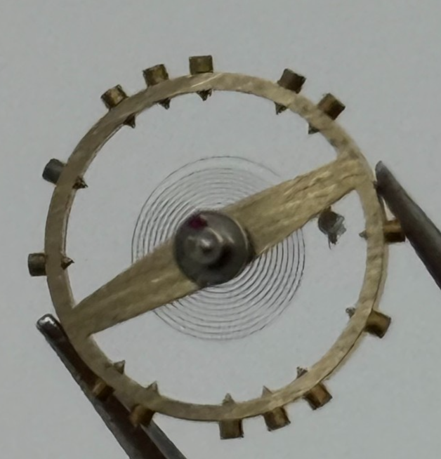 AS 984 Balance Wheel Complete And Spring  10½'''  30 M Watch Movement Parts NOS