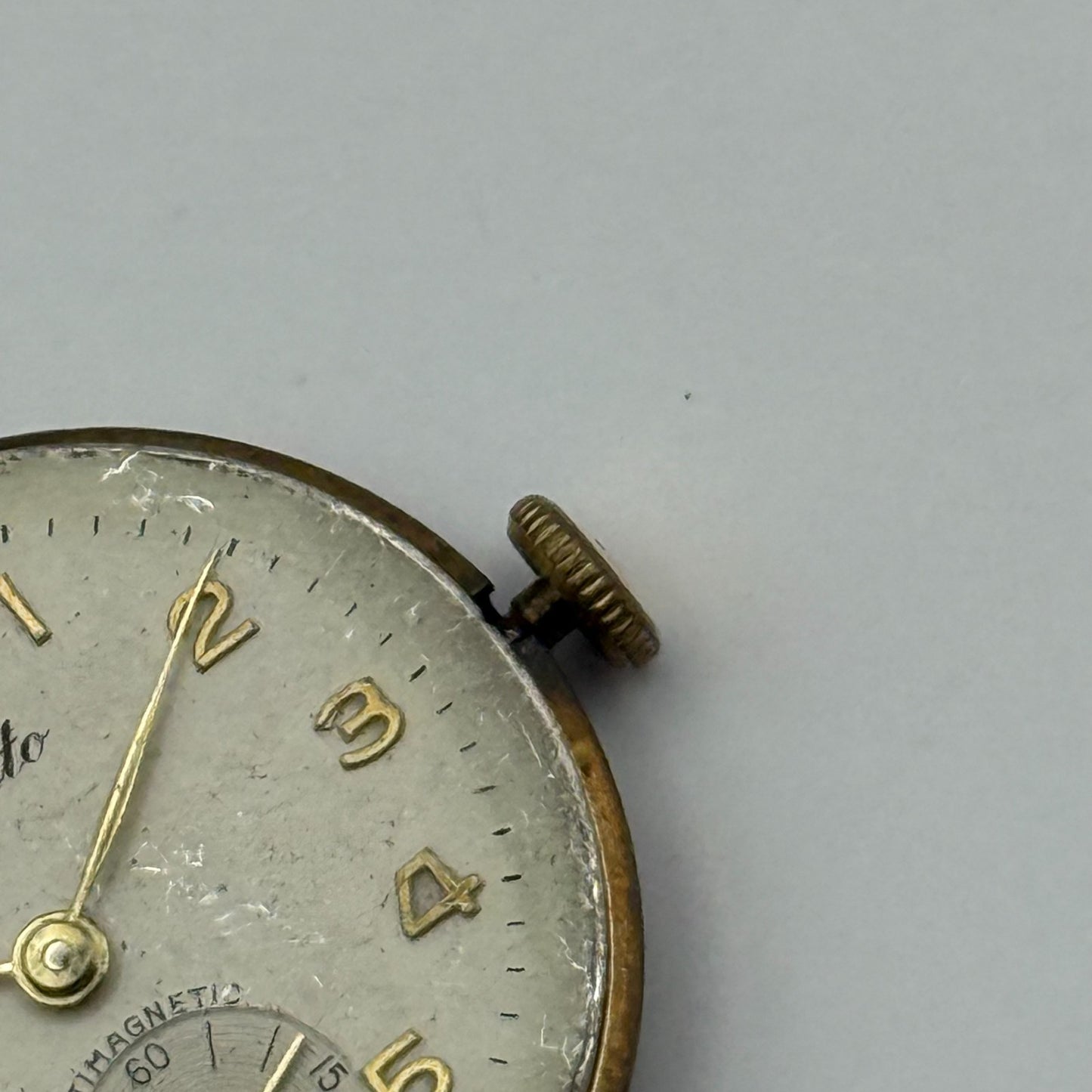 AS 1002 984 Watch Movement Aristo Manual Wind Vintage Swiss Parts Repair 27.7mm