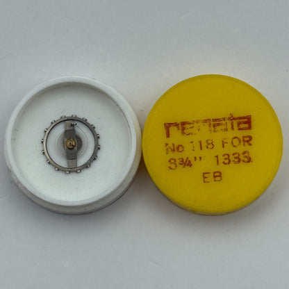EB 1333 Balance Wheel Complete And Spring  8¾’’’ 118 Watch Movement Parts NOS