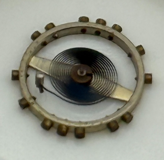 FHF 60 Balance Wheel Complete And Spring 6¾–8’’’ 200 M Watch Movement Parts NOS