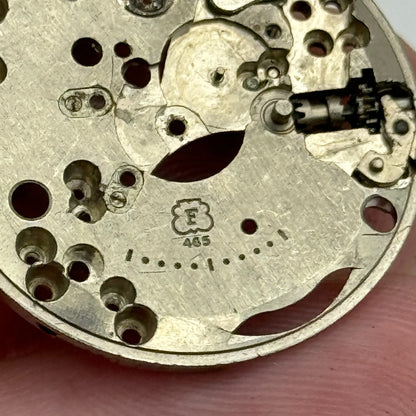 25.9mm Men's Felsa F 465 Partial Manual Wind Watch Movement Vintage Swiss PARTS