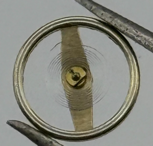 RL 8013 Balance Wheel Complete And Spring  8¾’’’ 1458 M Watch Movement Parts NOS