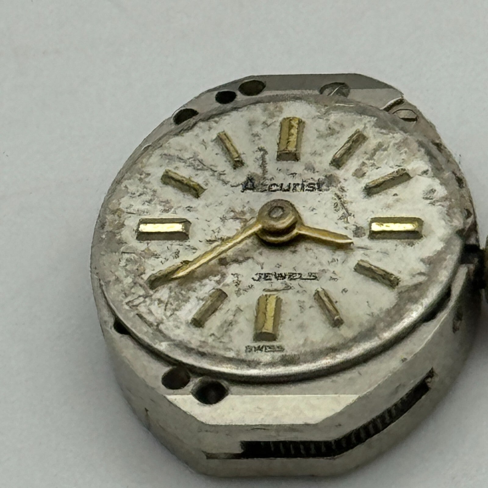 12.9mm Ladies Accurist AS 1977-2 A Schild Manual Wind Swiss Watch Movement PARTS