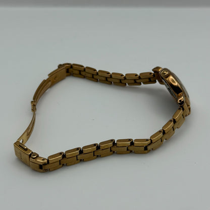 Seiko Wired Solar V117A Ladies Quartz Watch Gold Tone Bracelet 23mm UNTESTED