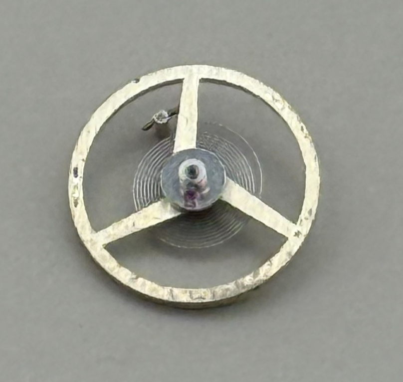 FEF 6620 Balance Wheel Complete And Spring 5½’’’  1450 M Watch Movement Parts