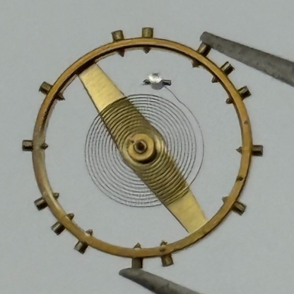 AS 1700-3 Balance Wheel Complete And Spring  1165 M Watch Movement Parts NOS