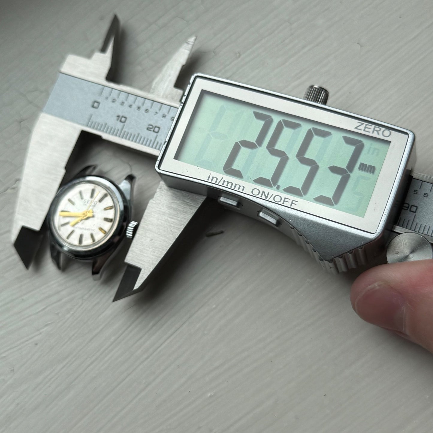 23mm Vintage Sepo De Luxe Antimagnetic Manual Wind Swiss Watch PARTS / REPAIR