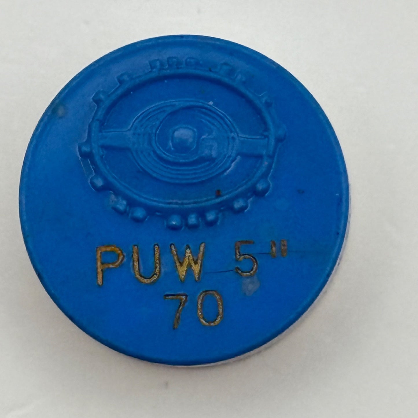 PUW 70 Balance Wheel Complete And Spring 5''' Renata Watch Movement Parts 