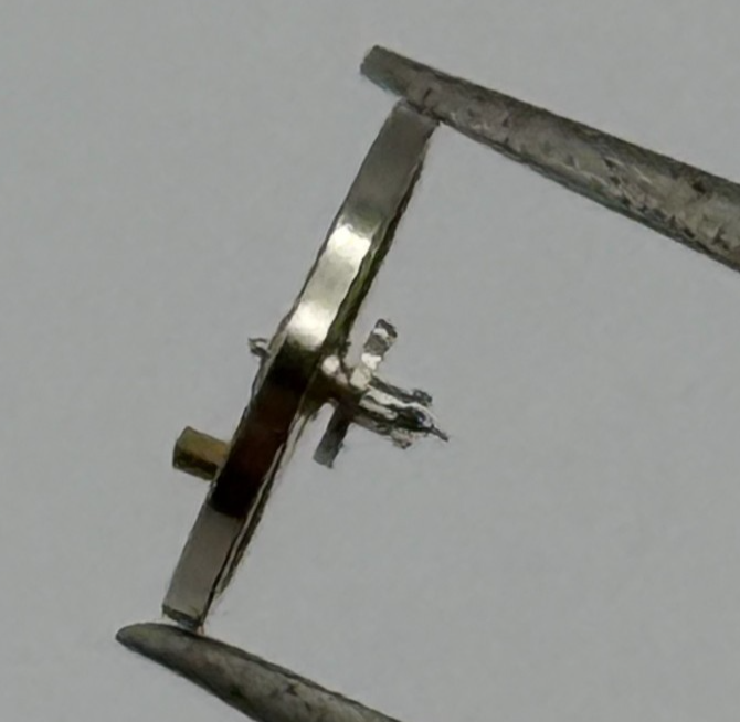 Oris 440 Balance Wheel Complete And Spring 6¾-8’’’ 974 M Watch Movement Parts 