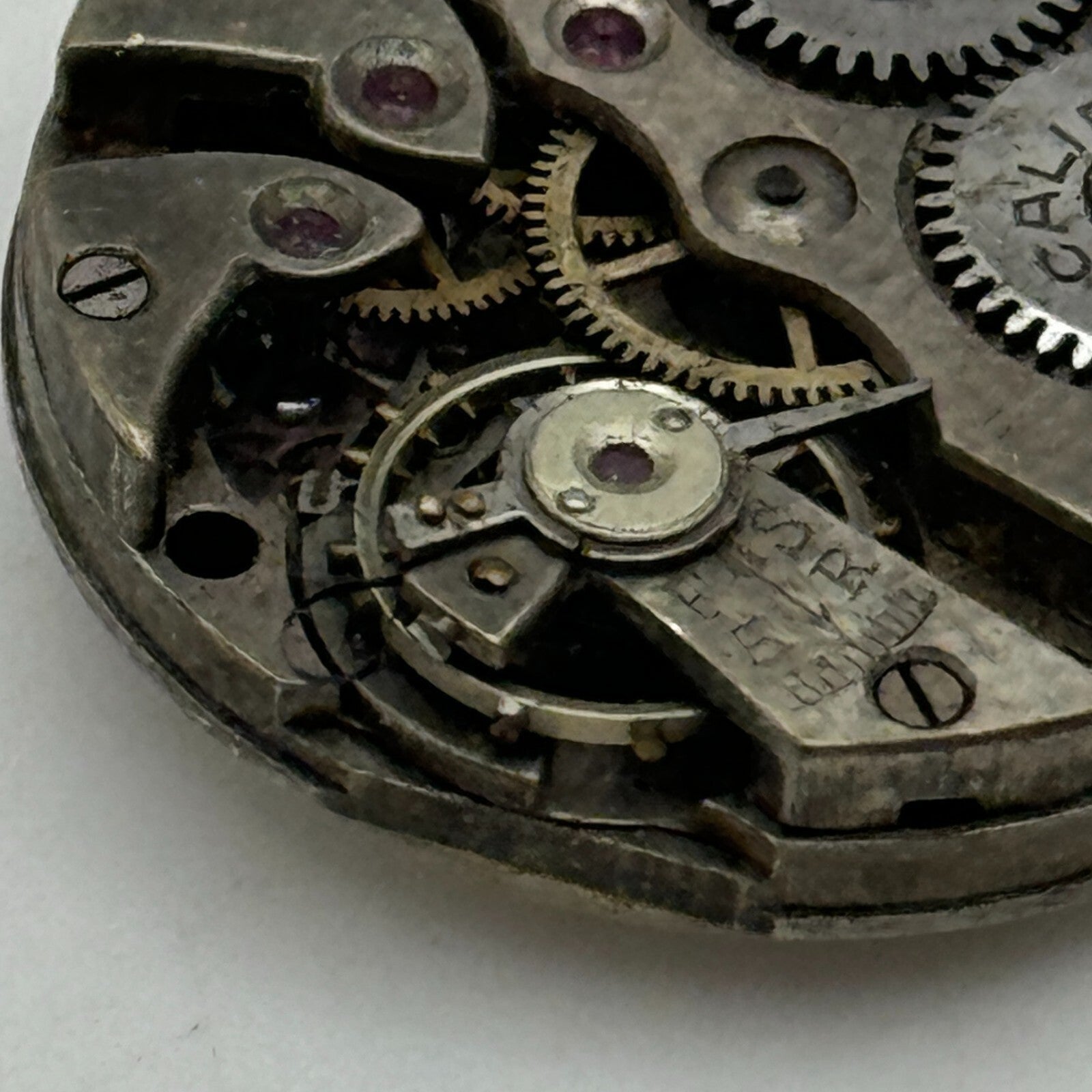 23.6mm Calibre 34 Swiss 15 Jewels Manual Wind Watch Movement Vintage PARTS SPARE