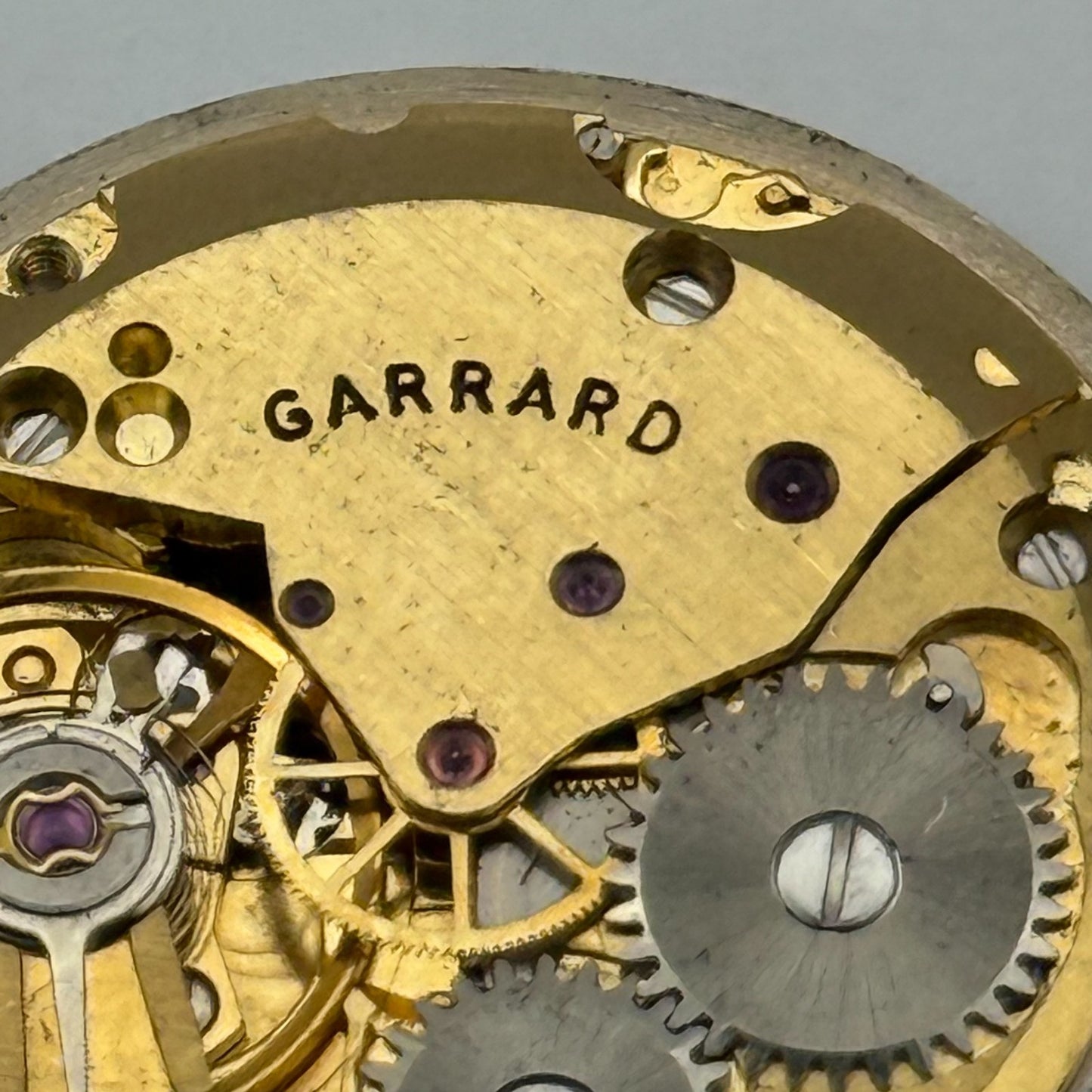 ETA 2801-1 Watch Movement Garrard Manual Wind Vintage Swiss Parts Repair Spares