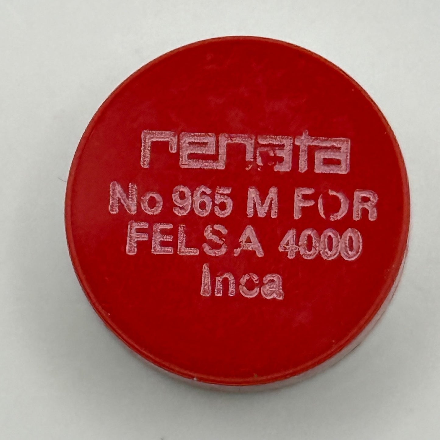 Felsa 4000 Balance Wheel Complete And Spring Inca 965 M Watch Movement Parts NOS