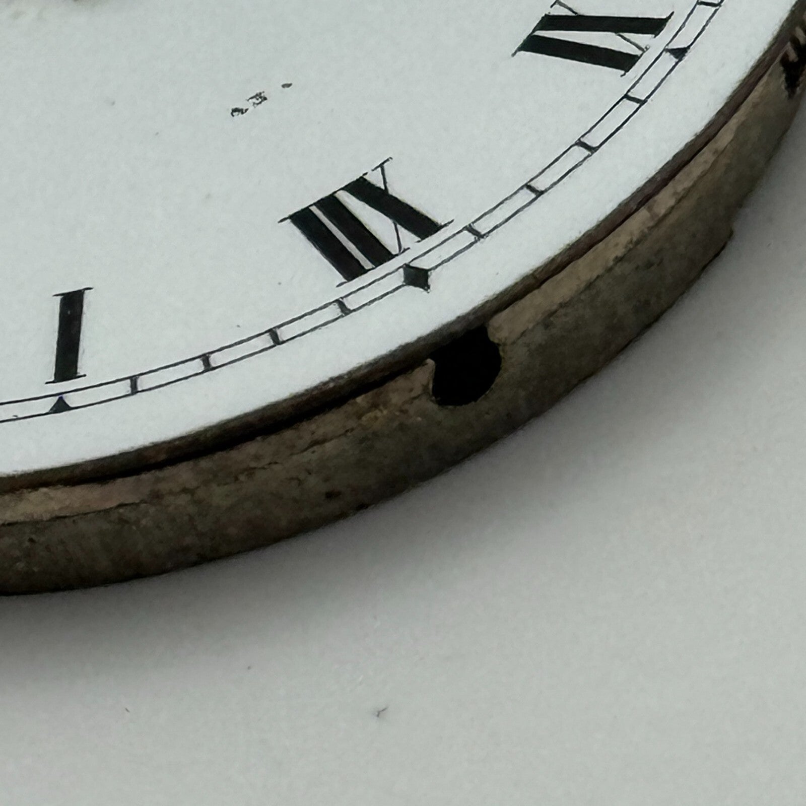 43mm Vintage Open Face Swiss Balance Intact Pocket Watch Movement PARTS SPARES
