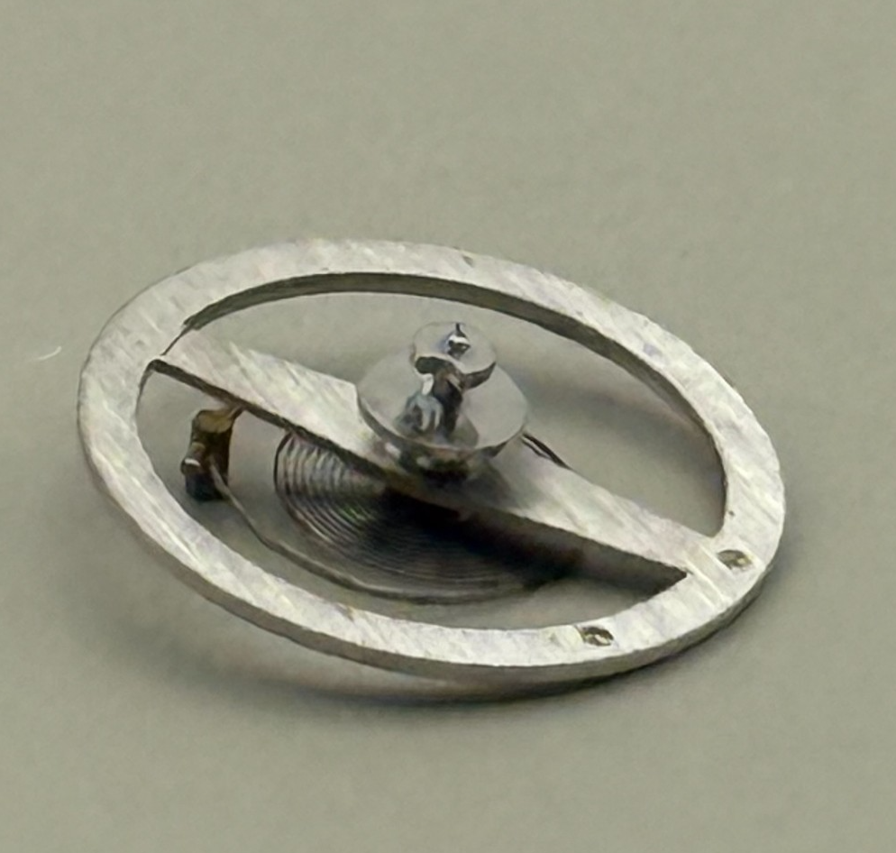 Brac 107 115 Balance Wheel Complete And Spring  705 Watch Movement Parts NOS 