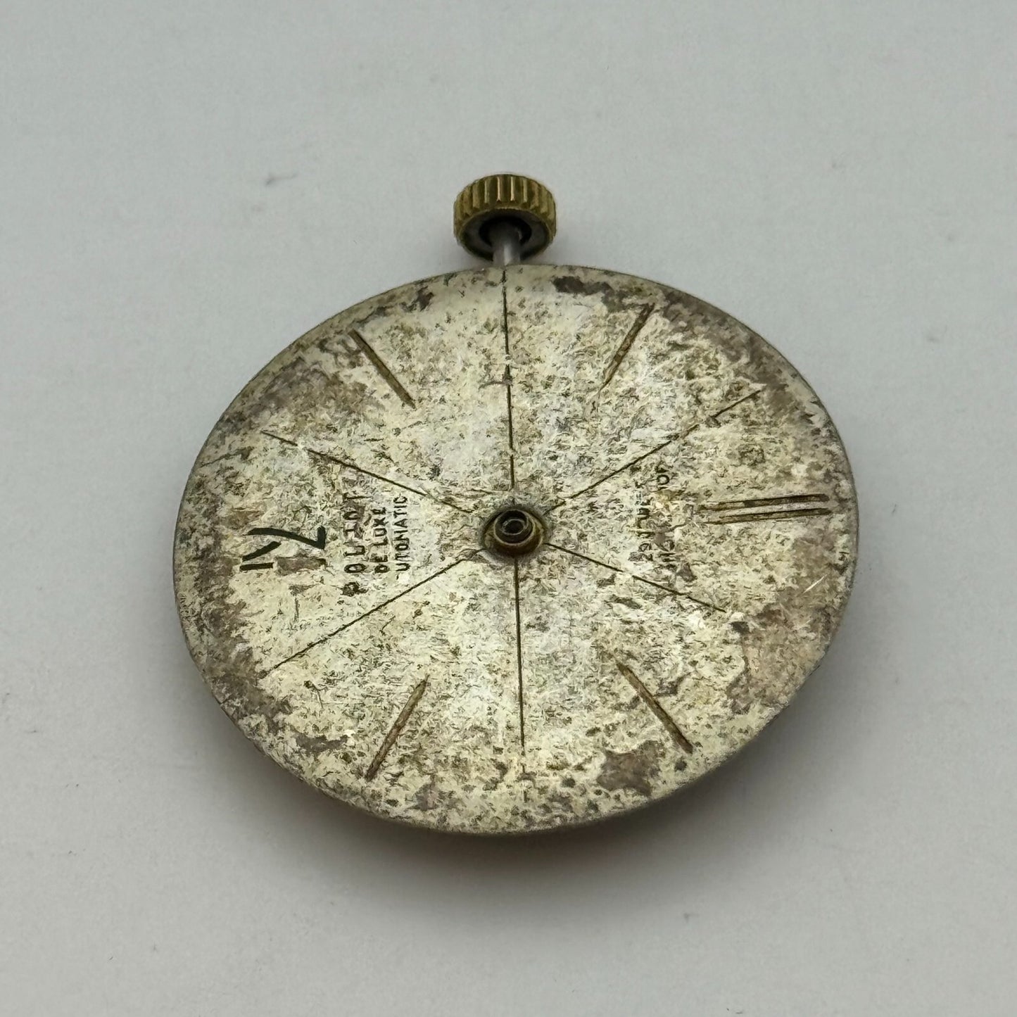 24.4mm Poljot de Luxe Cal 2415 Soviet Manual Wind Watch Movement PARTS REPAIR
