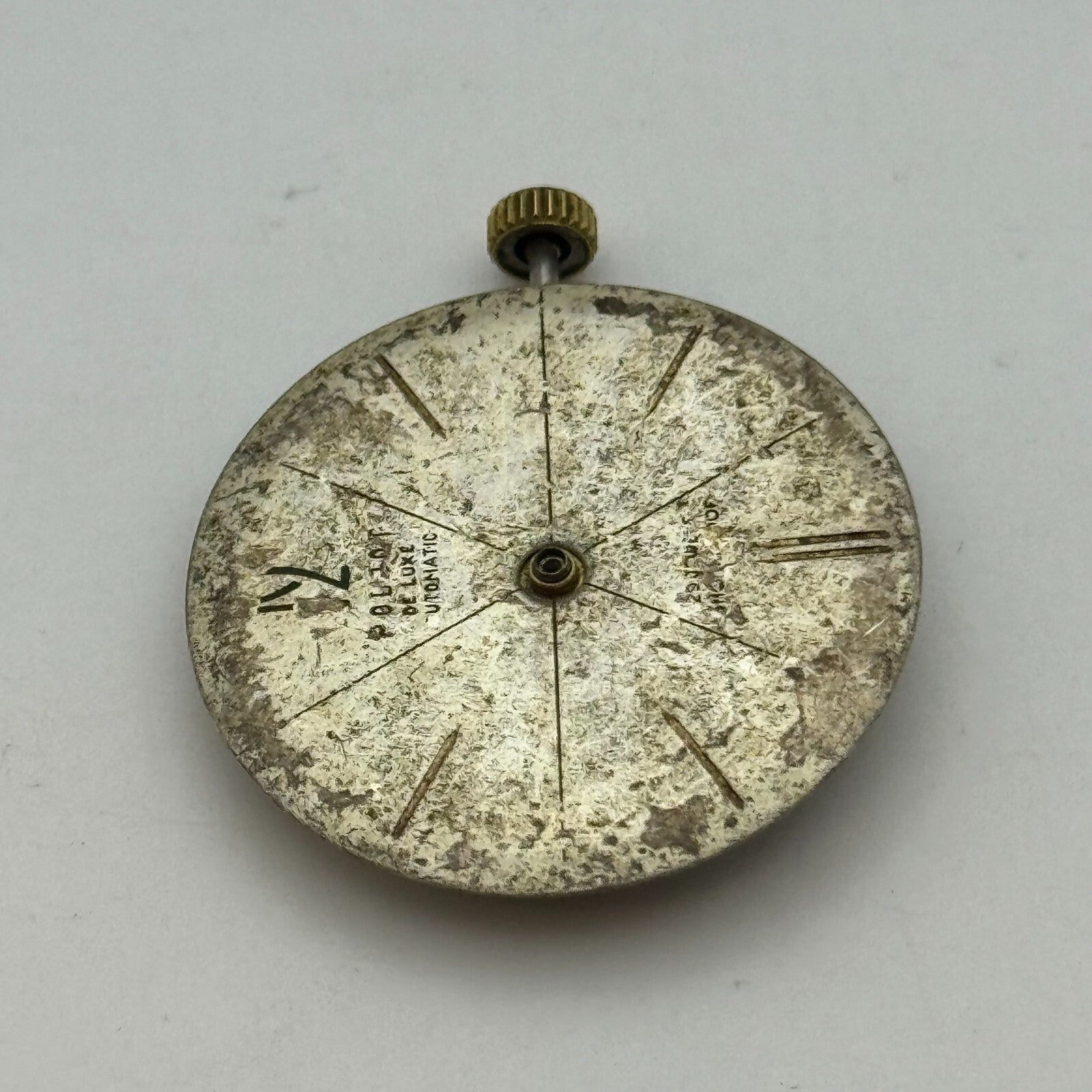 24.4mm Poljot de Luxe Cal 2415 Soviet Manual Wind Watch Movement PARTS REPAIR