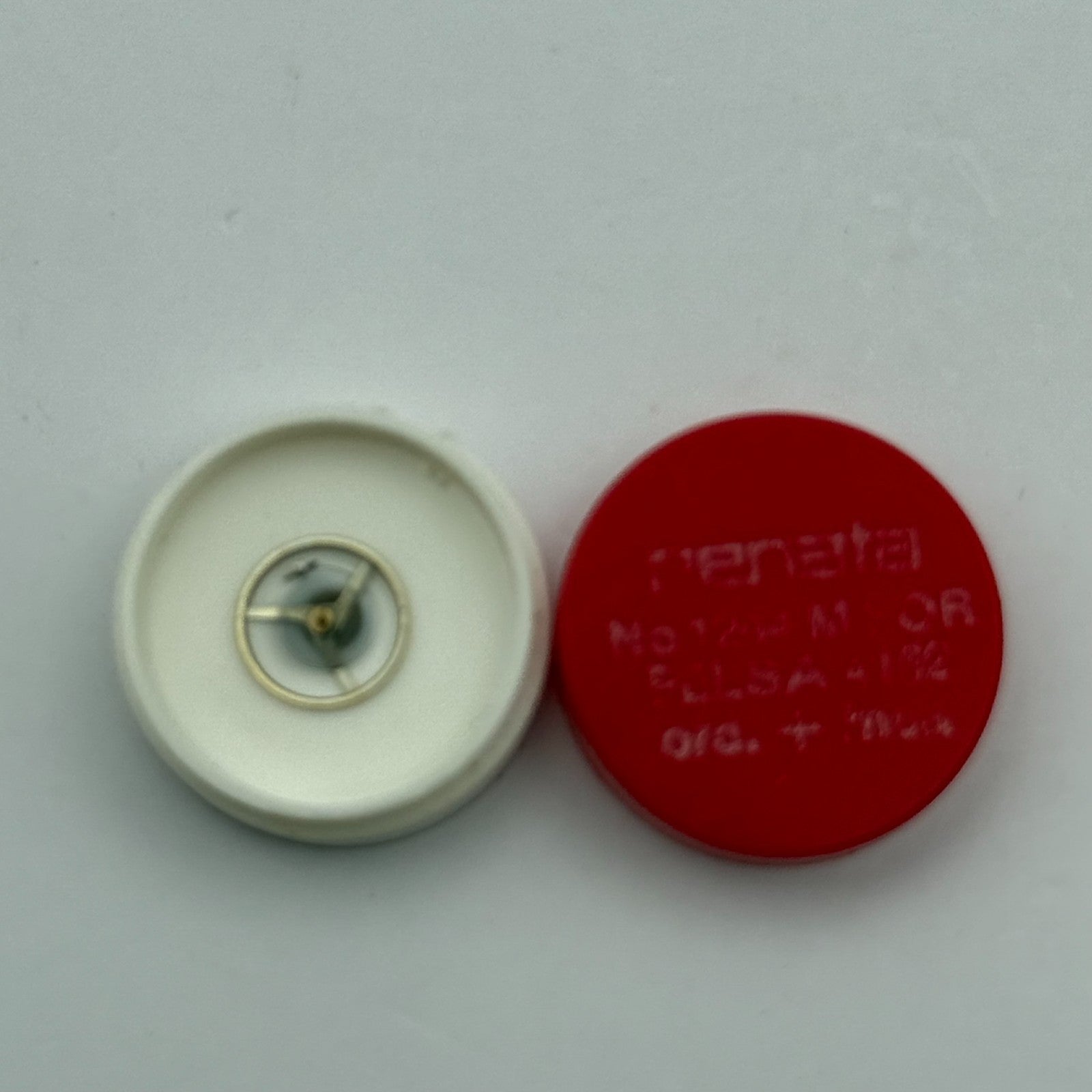 Felsa 4452? Balance Wheel Complete And Spring Ord + Inca Watch Movement Parts