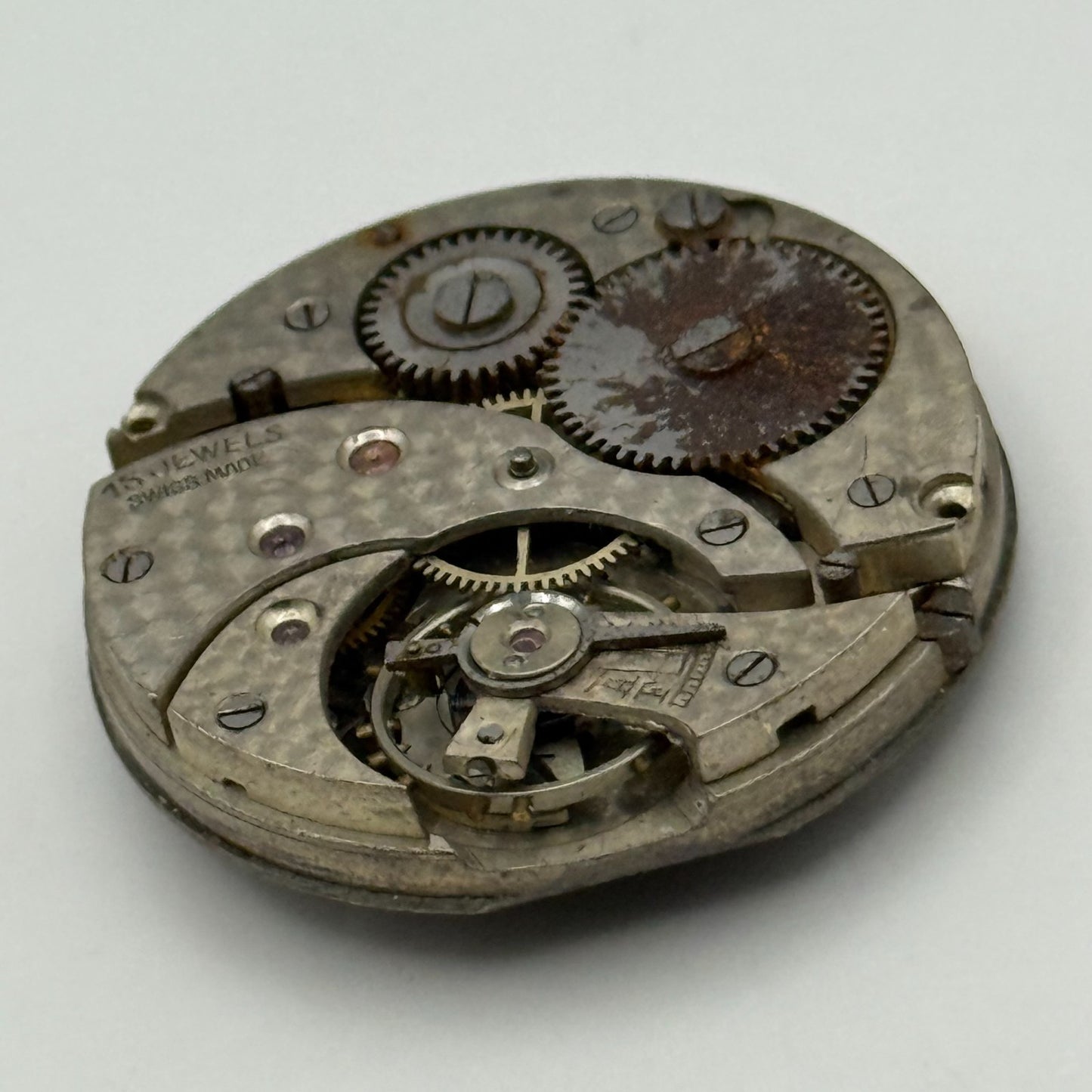 Patent 51482 Watch Movement Manual Wind Vintage Swiss Parts Repair 29.4mm