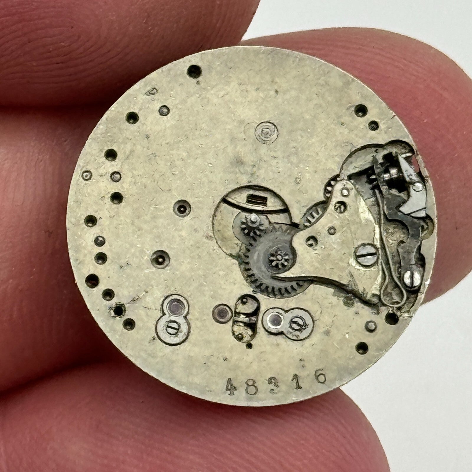 20.3mm Antique Paris Grand Prix 1900 High Grade Thin Manual Wind Watch Movement