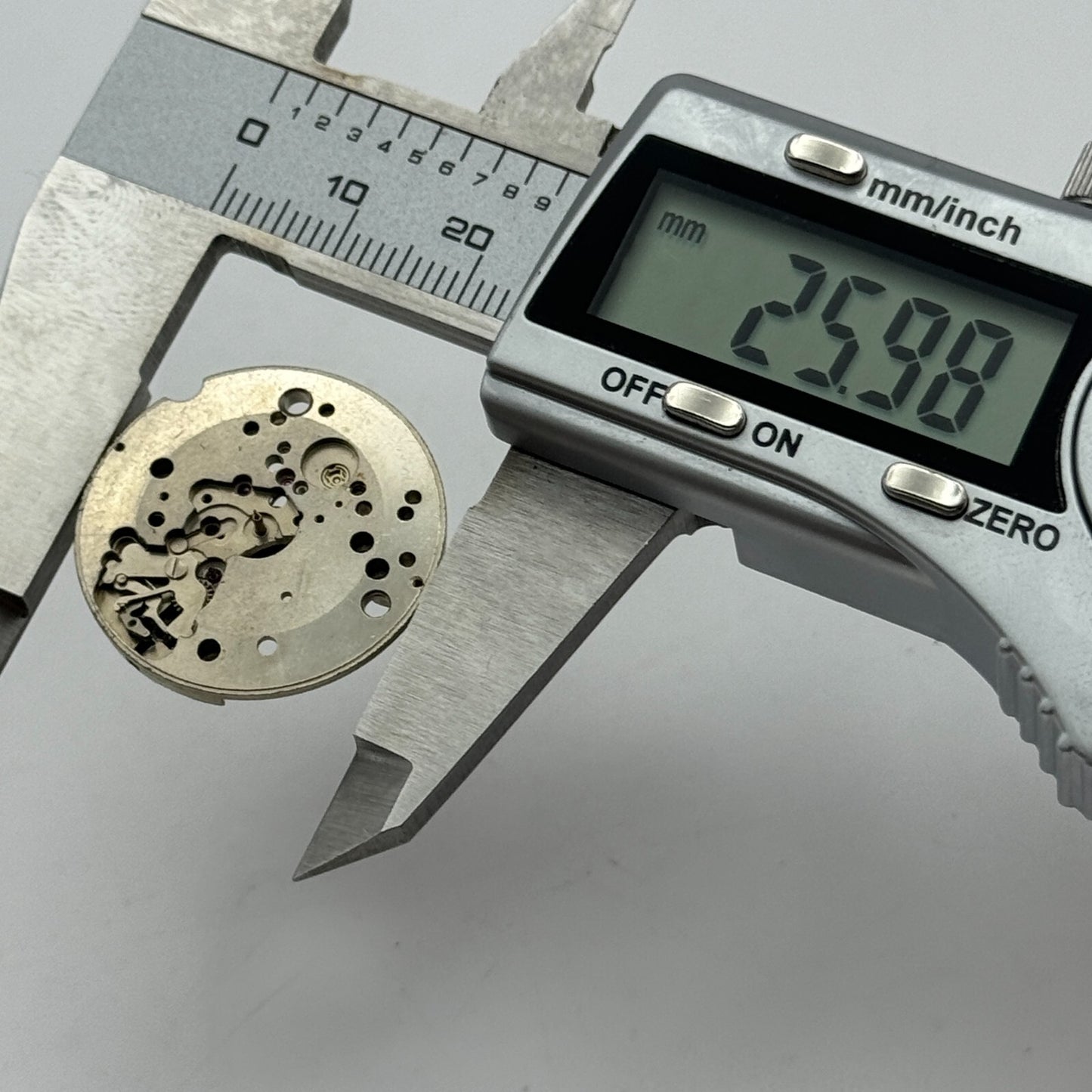 25.9mm Nivada AS ST 1802/03 Partial Manual Wind Swiss Watch Movement PARTS SPARE