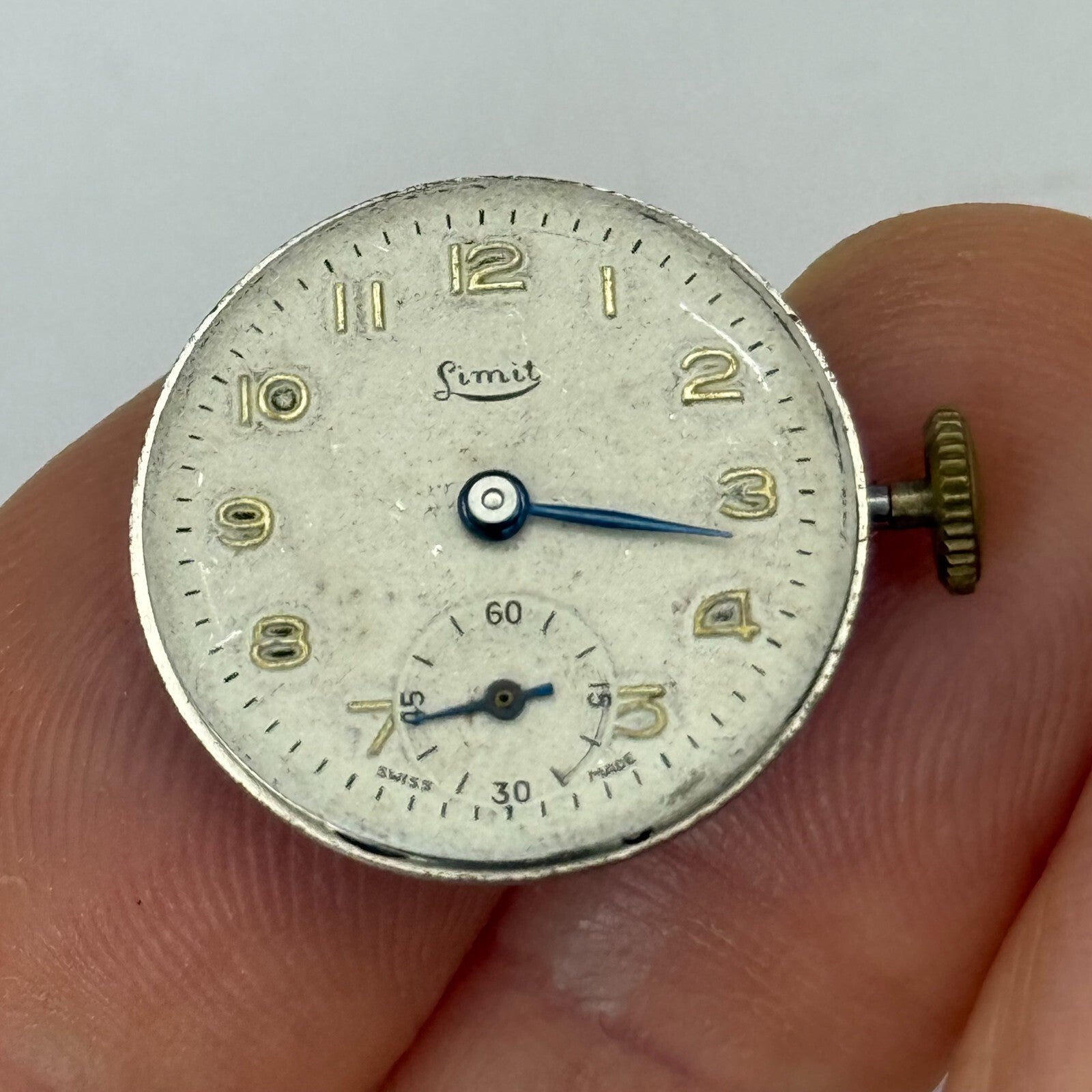 19.7mm Vintage Limit Vertex Revue 78 Balance Ok Watch Movement PARTS REPAIR