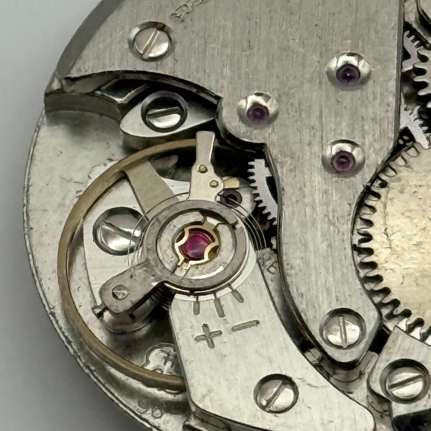 Ava FHF ST 96 Watch Movement Running Manual Wind Vintage Parts Repair 25.9mm