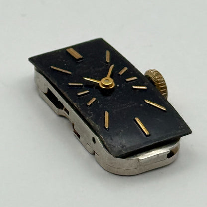 Citizen 9407 Parashock Baguette Watch Movement Manual Wind Vintage Parts 10.2mm