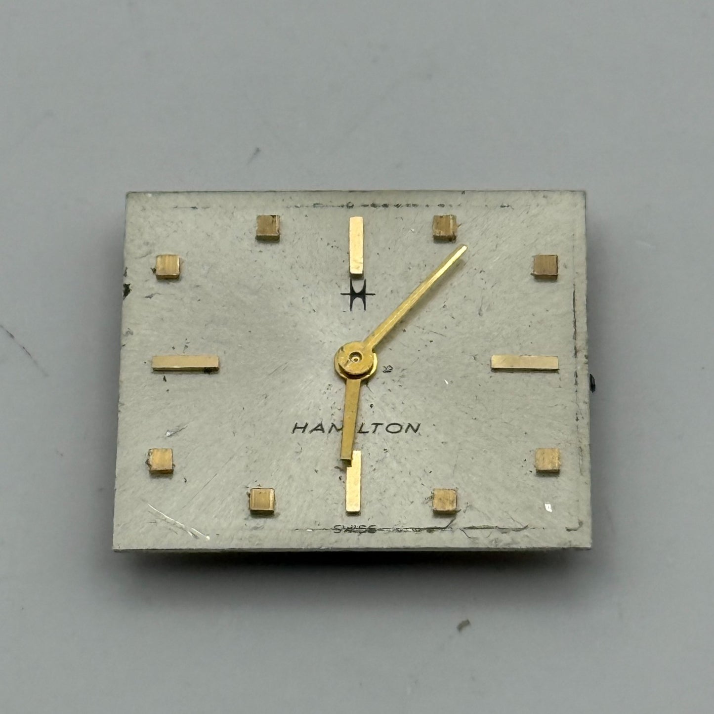 Hamilton C80 Watch Movement Manual Wind Vintage Swiss Parts Repair Spares 17.4mm