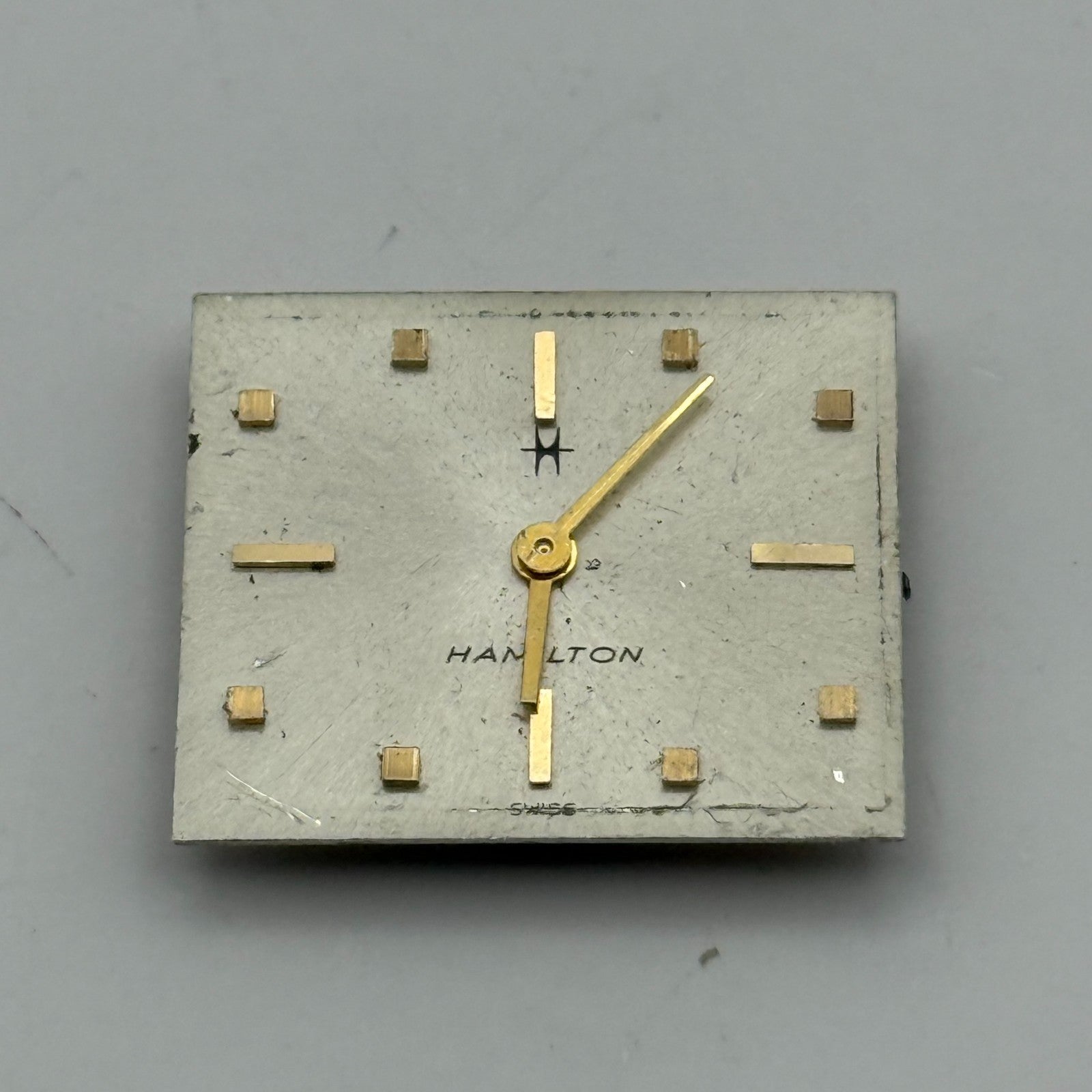 Hamilton C80 Watch Movement Manual Wind Vintage Swiss Parts Repair Spares 17.4mm