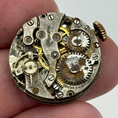 22mm AS 574 A Schild 15 Jewels Manual Wind Watch Movement Swiss Vintage PARTS