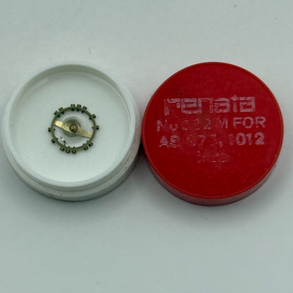 AS 976, 1012 Balance Wheel Complete And Spring Watch Movement Parts NOS