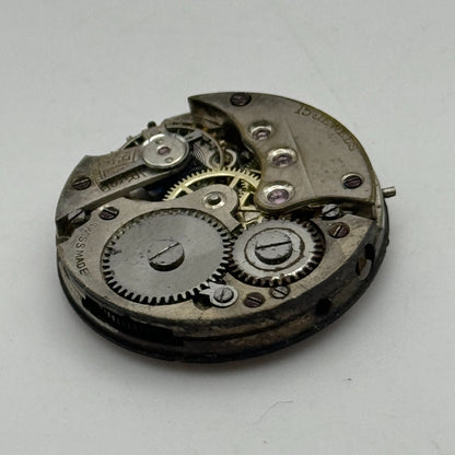 23.6mm Baume B & Co 15 Jewels Trench Watch Movement Manual Wind Swiss PARTS