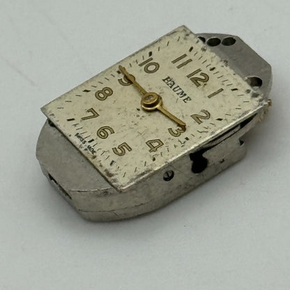 12.7mm Ladies Baume 17 Jewels Swiss Manual Wind Watch Movement Vintage PARTS