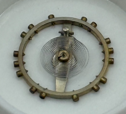 AS 984 Balance Wheel Complete And Spring  10½’’’ 30 M Watch Movement Parts NOS