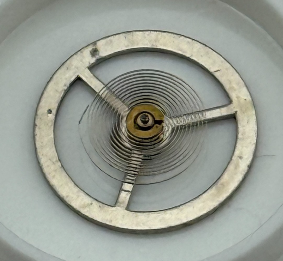 Desa 320 Balance Wheel Complete And Spring  1602 Watch Movement Parts 
