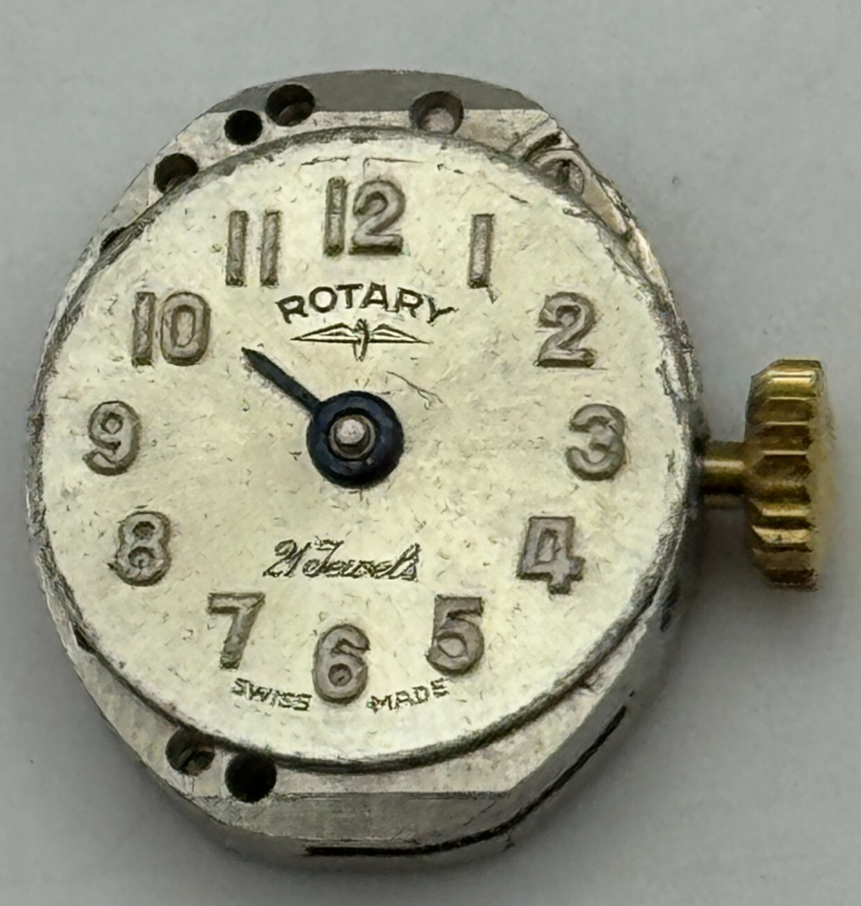 12.9mm Ladies Rotary AS 1677 A Schild Manual Wind Swiss Watch Movement PARTS