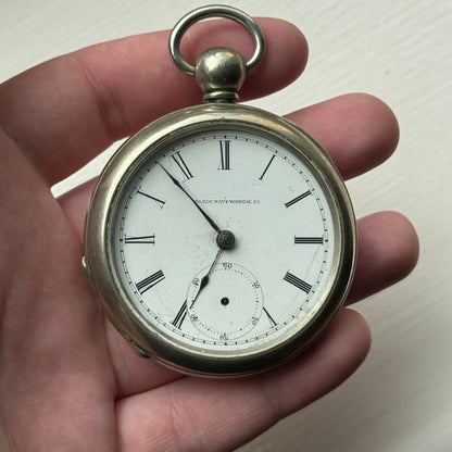 Elgin Grade 7 Pocket Watch Antique Illinois Sub Seconds Key Wound Parts American