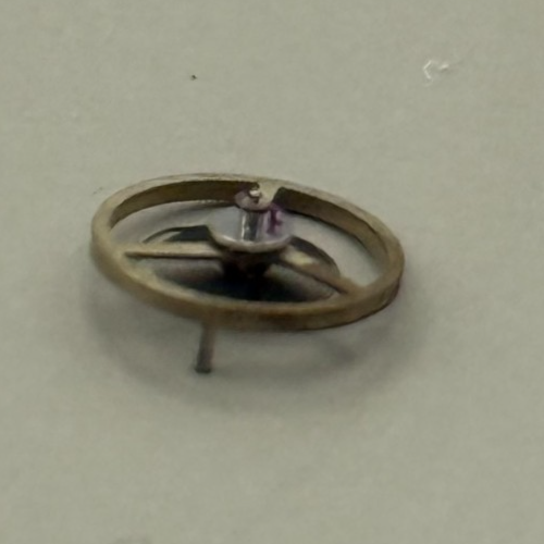 AS 1977 Balance Wheel Complete And Spring 5½’’’ 1740 M Watch Movement Parts 