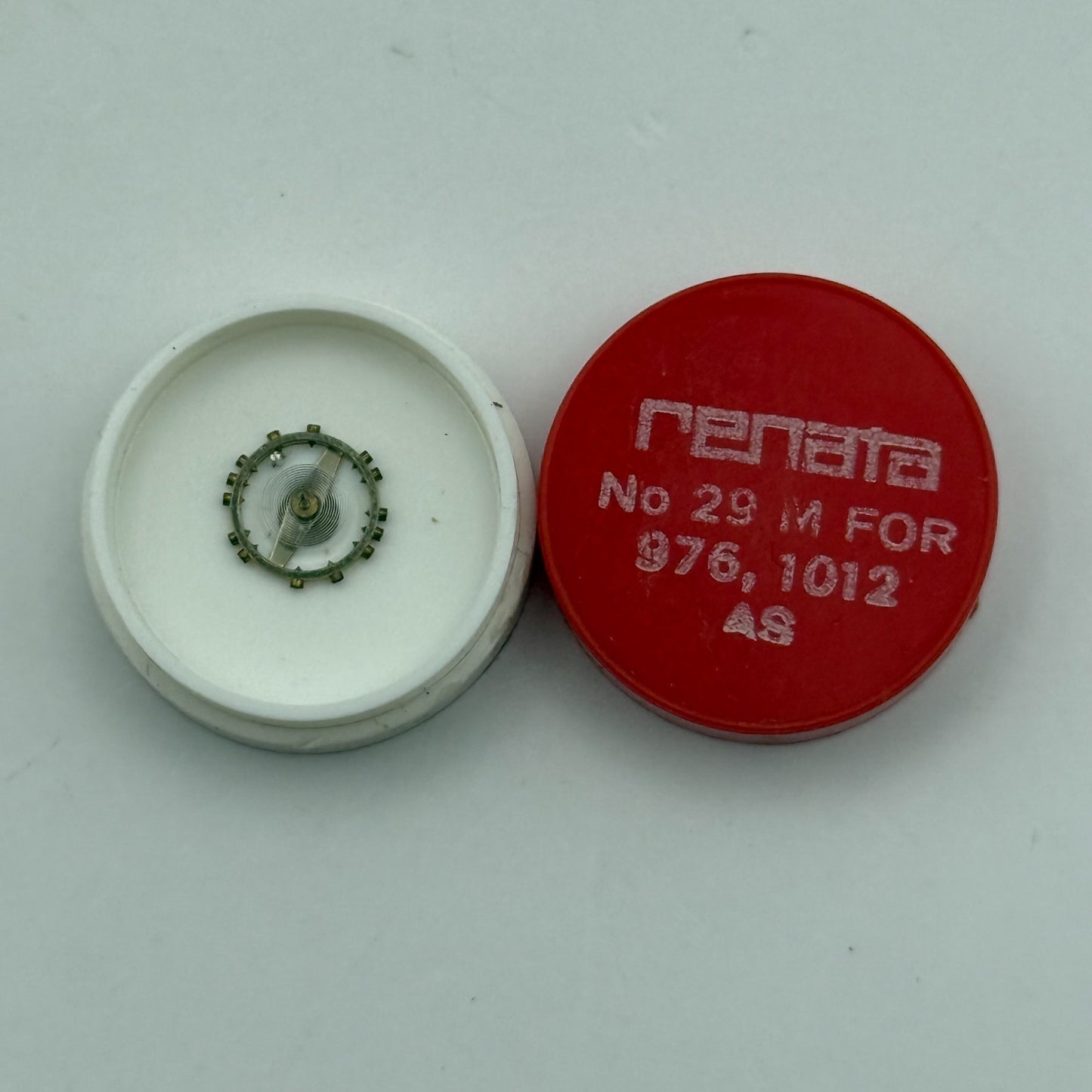 AS 976 1012 Balance Wheel Complete And Spring  29 M Watch Movement Parts NOS