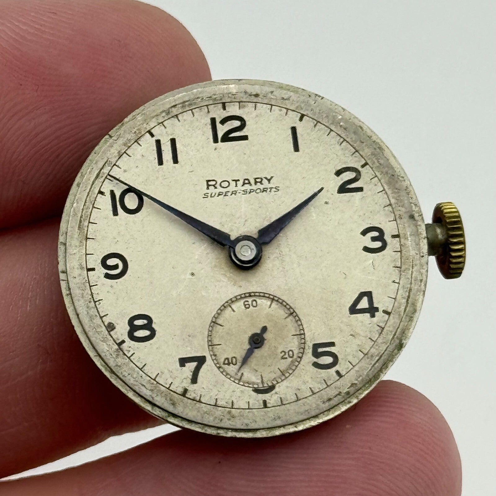 26.8mm Running Rotary Super Sports 4/440 Manual Wind Swiss Watch Movement PARTS