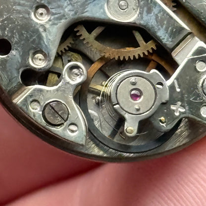 25mm Vintage Newmark 5 Jewels Sub Seconds Manual Wind Watch PARTS / REPAIR
