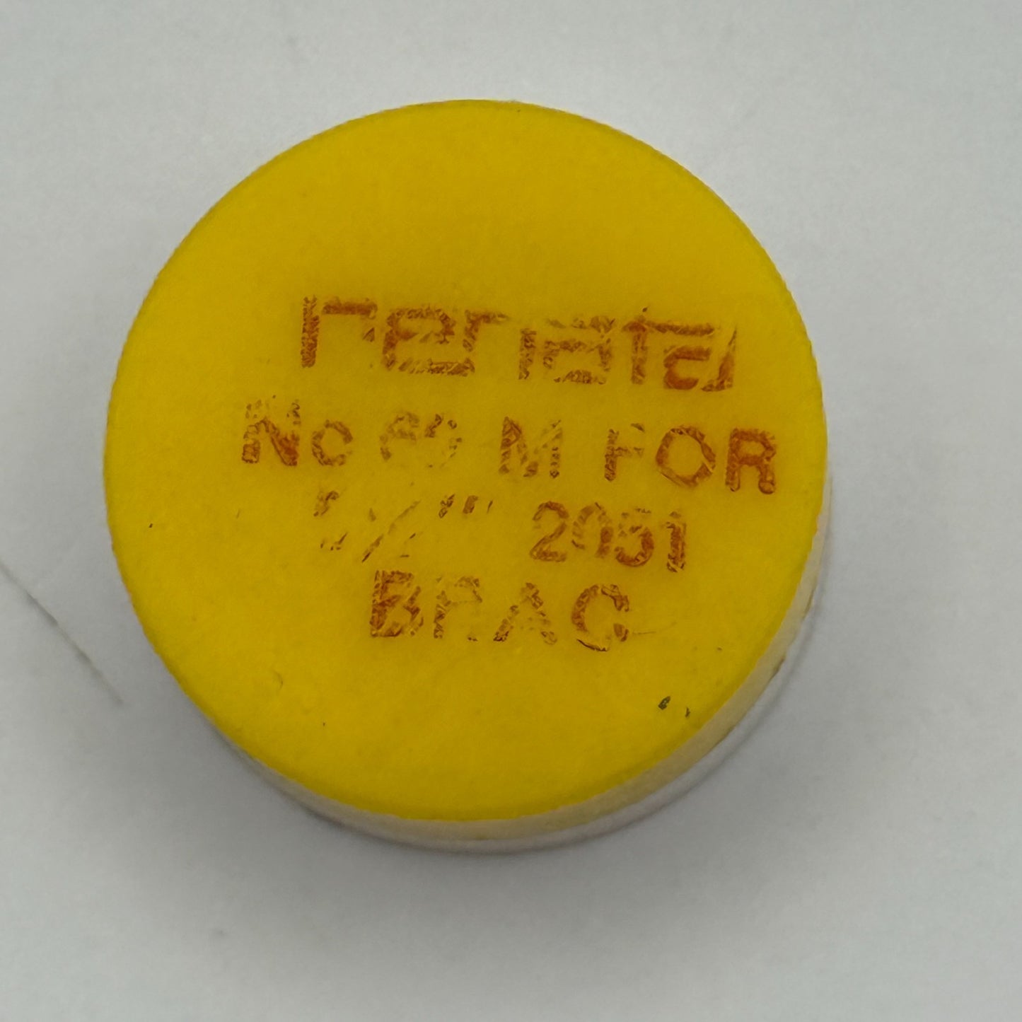 Brac 2051 Balance Wheel Complete And Spring 5 1/2’’’ 60 M Watch Movement Parts