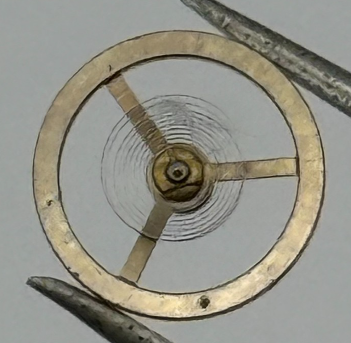 EB 1612 Balance Wheel Complete And Spring 6¾-8’’’ 950 Watch Movement Parts NOS