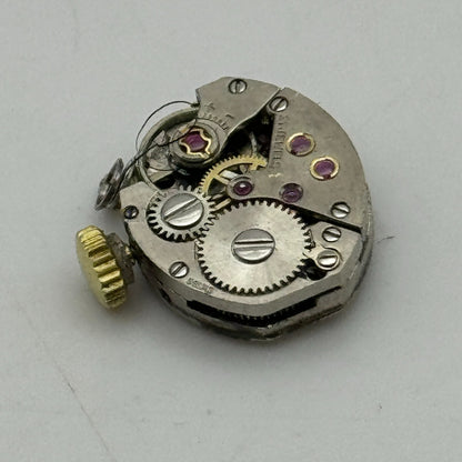 12.9mm Ladies Everite AS 1677 A Schild Manual Wind Swiss Watch Movement PARTS